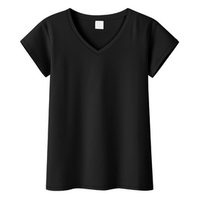 Breflex Classic-Fit Cotton V-Neck Tee Women