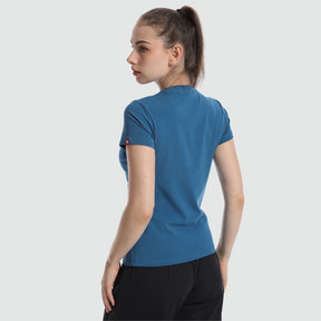 Breflex Classic-Fit Cotton Crew Neck Tee Women